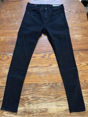 rag & bone Black Skinny Jeans - Men's